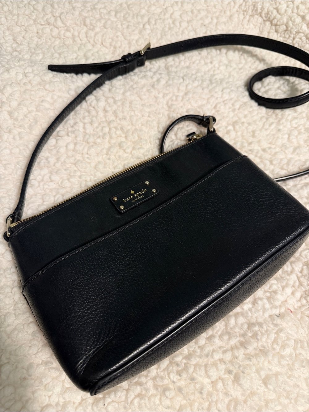 Kate Spade Elegant small Black Crossbody Bag